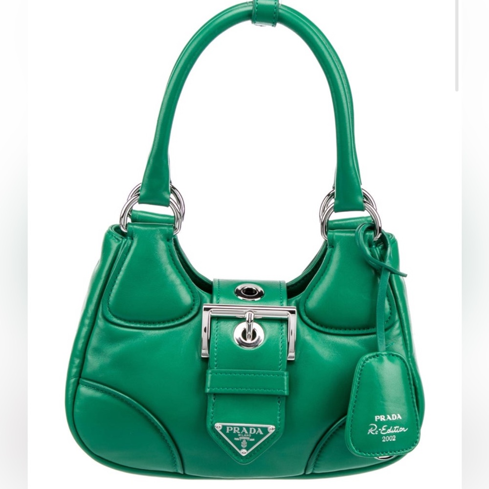 Re-Edition 2002 Moon Handle Bag Padded Nappa Leather